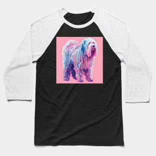 Komondor in 70's Baseball T-Shirt